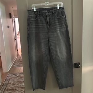 Stylish Gray Denim Jeans